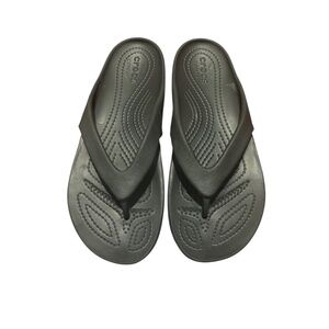 Crocs Women's Flip Flops Black Size 7